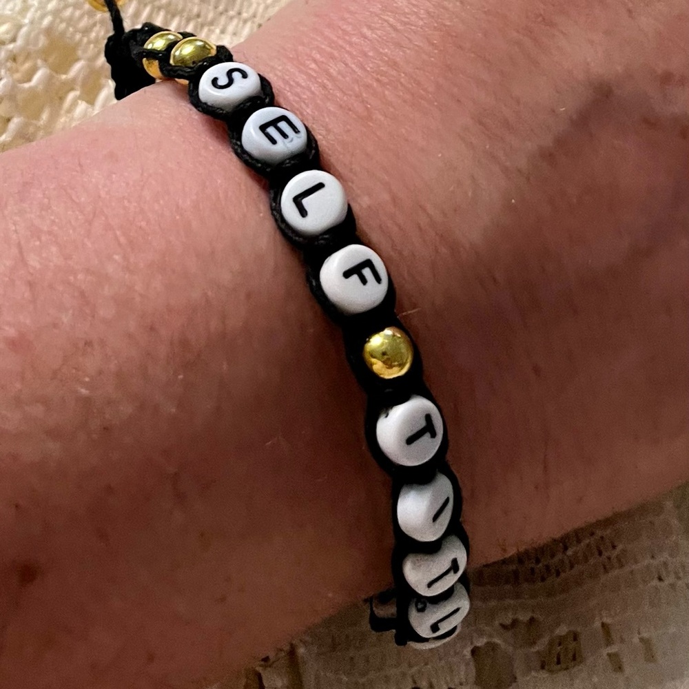 Paramore SELF TITLED LIFE Beaded Bracelet - Adjustable Handmade